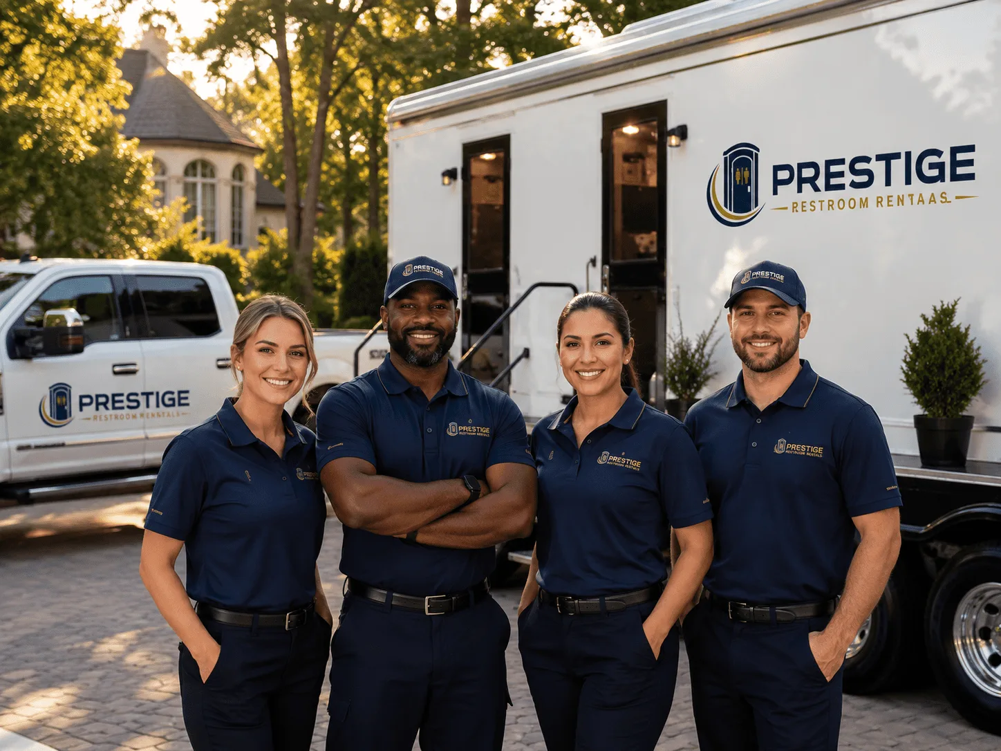 Trusted Luxury Portable Restrooms company in Redmon, IL